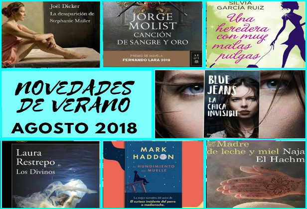 Agosto 2018 novedades Agosto 2018 novedades