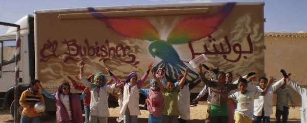 Sahara bubisher bibliobus Sahara bubisher bibliobus