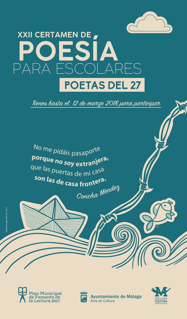 Cartel Poesia Escolares 2017