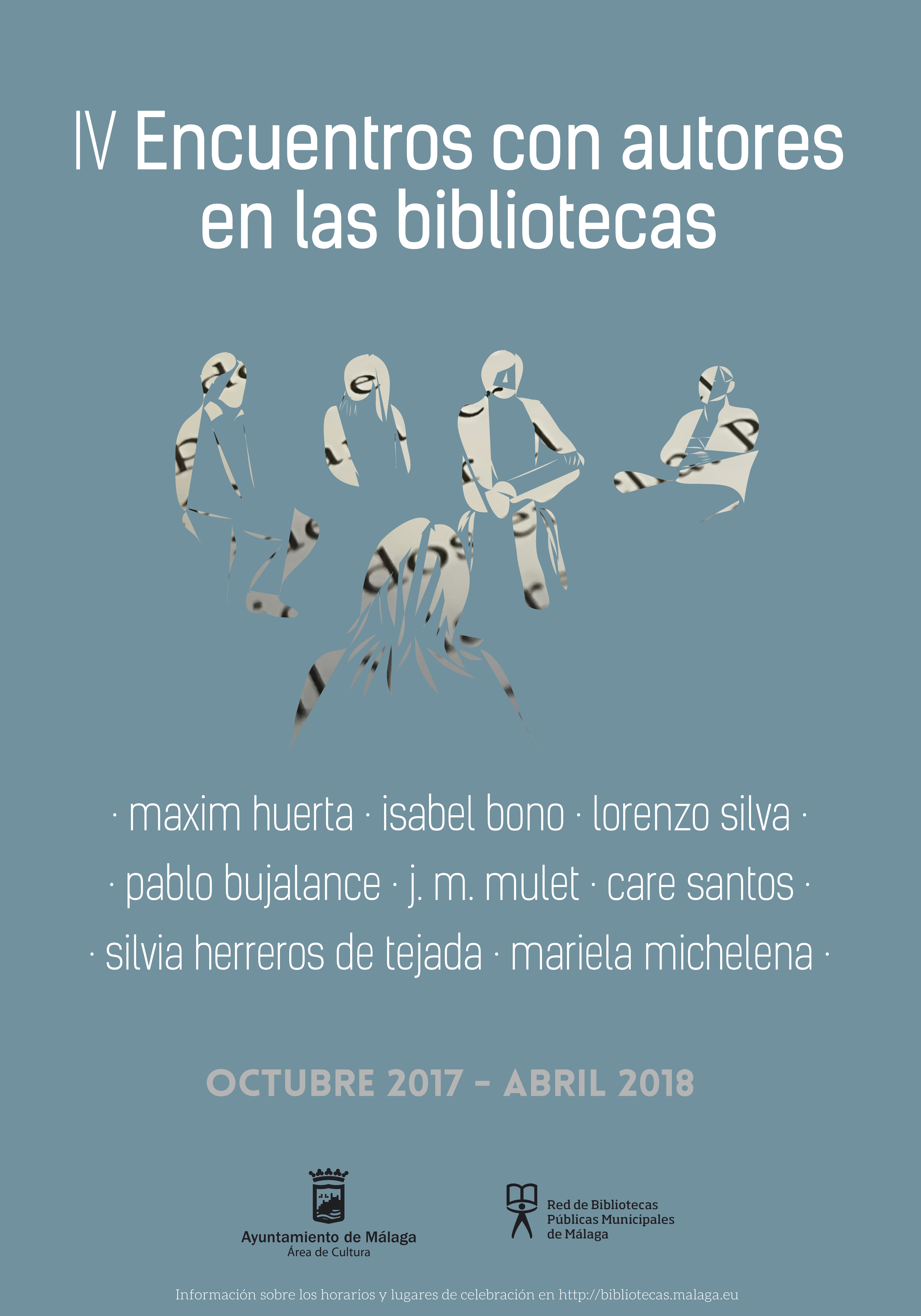 Cartel IV Encuentro con Autores 2017-18 Cartel IV Encuentro con Autores 2017-18