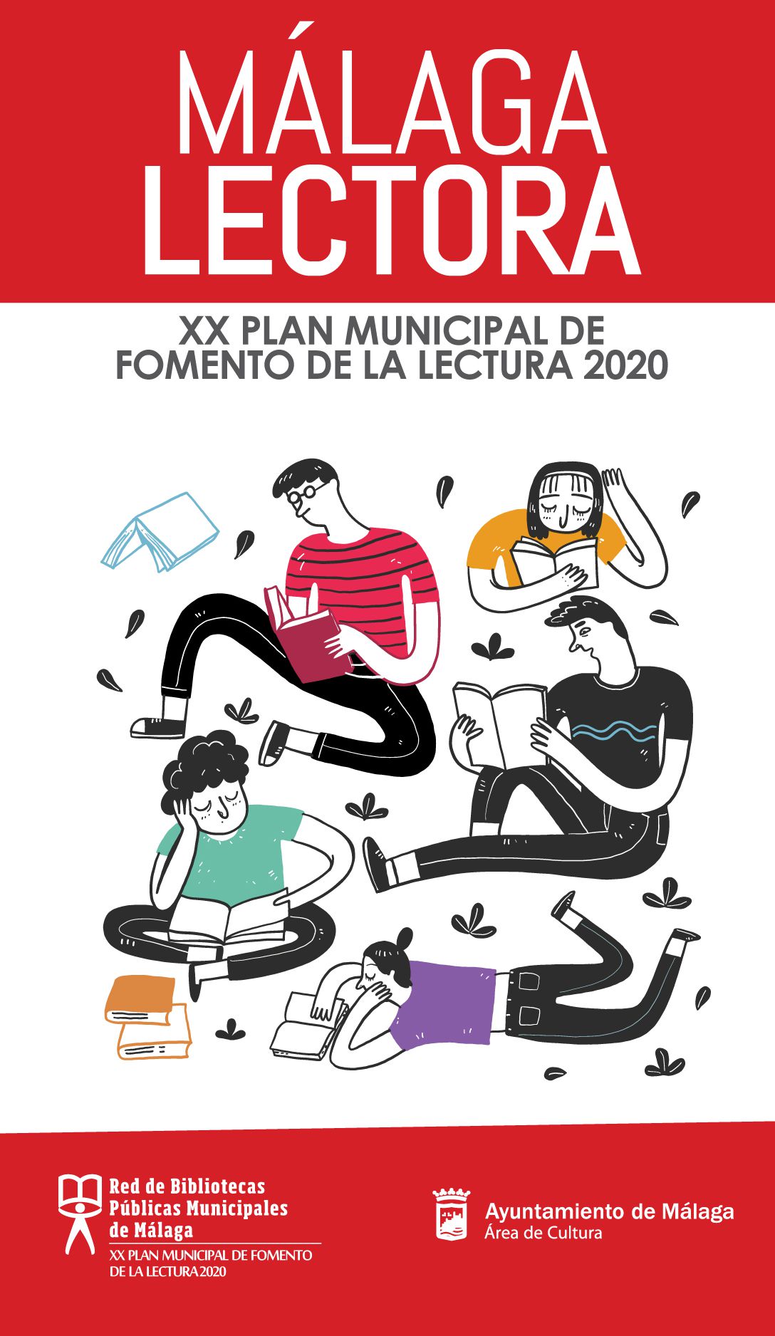 Málaga lectora cartel 2020 Málaga lectora cartel 2020