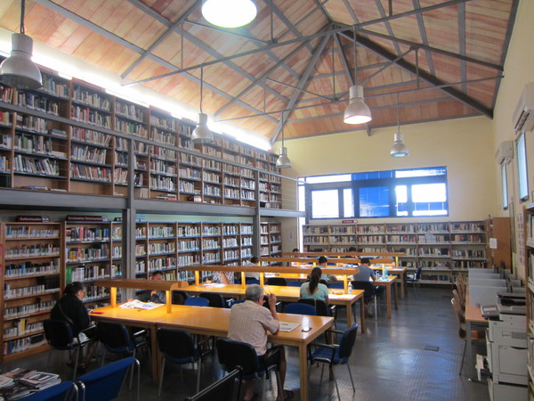 sala adultos biblioteca Emilio Prados