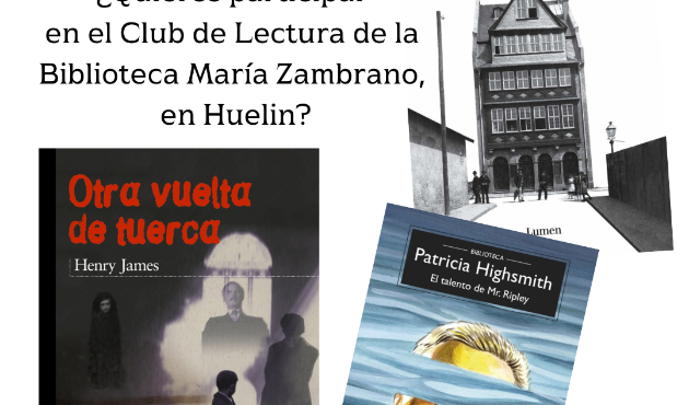 Huelin ¿Quieres participar en el Club de Lectura de la Biblioteca María Zambrano