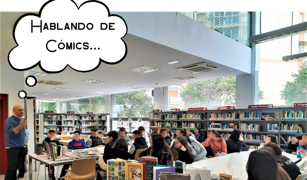 miércoles 15-2. HABLANDO DE CÓMICS 4º de ESO, IES Jardín de Málaga (3) miércoles 15-2. HABLANDO DE CÓMICS 4º de ESO, IES Jardín de Málaga (3)