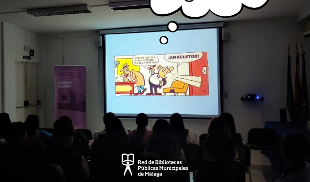 miércoles 15-2. HABLANDO DE CÓMICS 4º de ESO, IES Jardín de Málaga (4) miércoles 15-2. HABLANDO DE CÓMICS 4º de ESO, IES Jardín de Málaga (4)