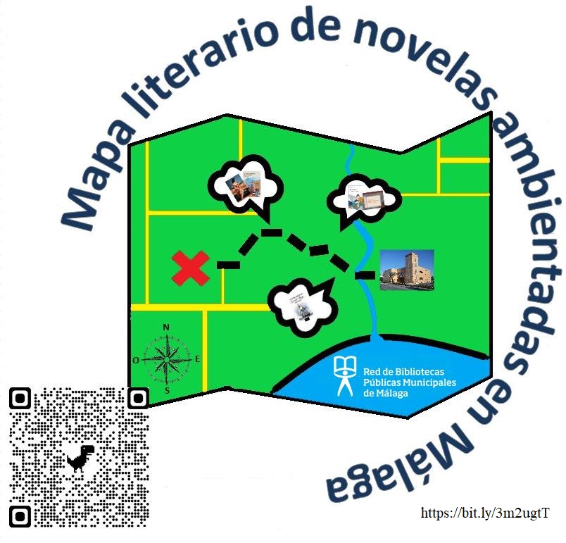 cartel mapa literario logo blanco con enlace