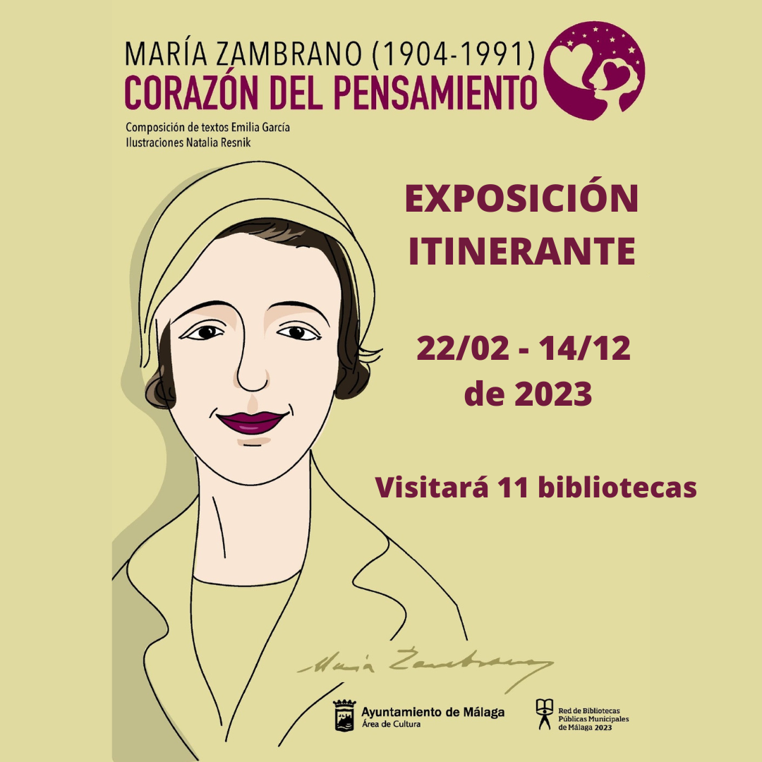 Expo María Zambrano cartel general IG 1