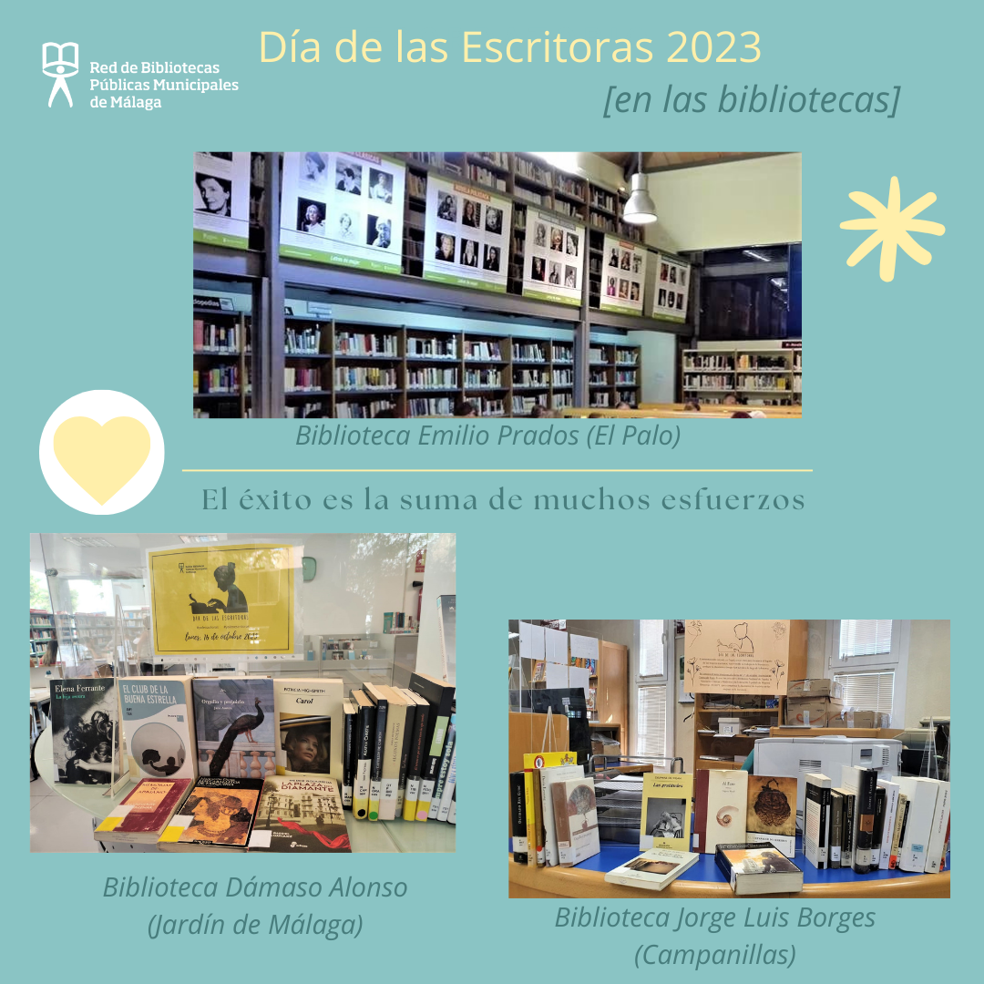 Día de las Escritoras muchos esfuerzos
