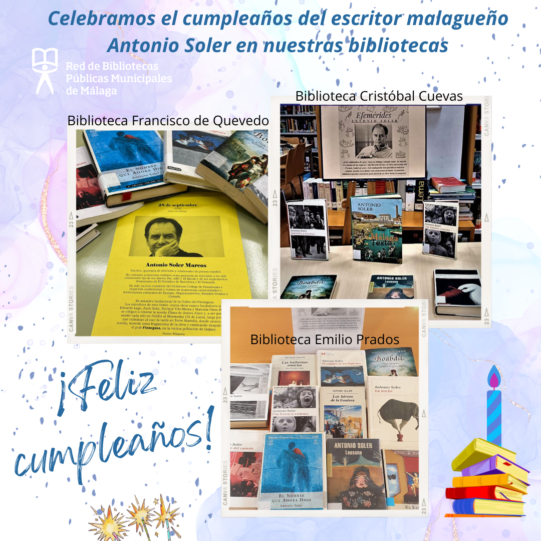 Efemérides Antonio Soler en Bibliotecas